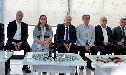 HDP - AK Parti Bayramlaşmasında İl Başkanından Dikkat Çeken Öcalan İfadesi: ''Hakkını teslim etmek lazım''