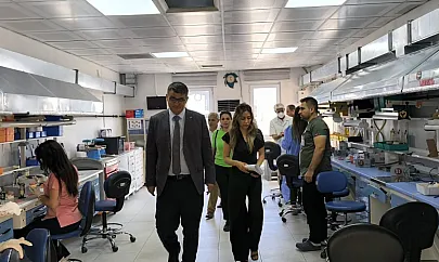 İl Sağlık Müdürü Hacıoğlu'ndan Diş Hastanesi'ne Ziyaret