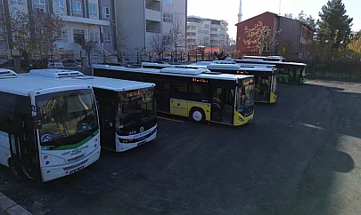 Kurban Bayramı Boyunca Siirt'te Toplu Taşıma Ücretsiz Olacak