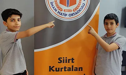 Kurtalanlı Öğrencilerden Bursluluk Sınavında Türkiye Birinciliği