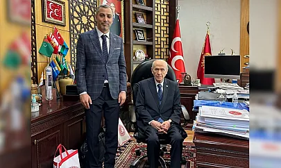 MHP Siirt İl Başkanı Cengizhan Tükenmez'den Devlet Bahçeli'ye Ziyaret