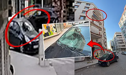 Mucize Gibi Kurtuluş! Siirt'te 5. Kattan Düşen 6 Yaşındaki Elif, Arabanın Üzerine Düşerek Kurtuldu! O Anlar Kamerada