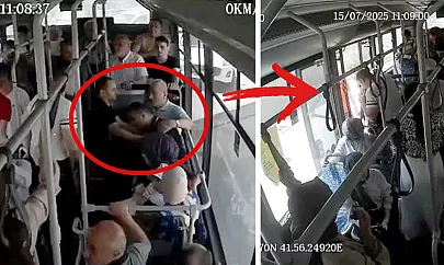 Siirt Belediyesi Otobüs Şoförü, Fenalaşan Yolcuyu Hastaneye Ulaştırdı