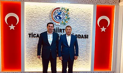 Siirt Cumhuriyet Başsavcısı Tuğan Sarıca'dan STSO'ya Veda Ziyareti: ''Siirt'in Yeri Hep Ayrı Olacak''