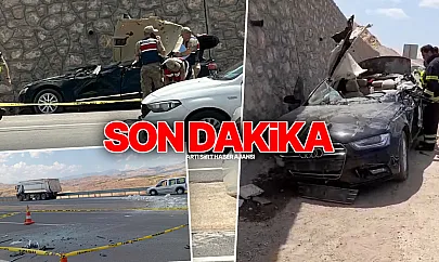 Siirt Kurtalan-Baykan Üçyolu'nda Korkunç Kaza: Kamyonla Çarpışan Lüks Otomobil Parçalandı, 2'si Ağır 5 Kişi Yaralandı