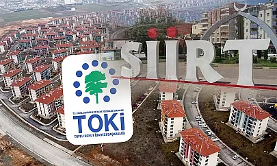 Siirt'te 551 Konut ve 16 Dükkan İçin TOKİ İhaleye Çıkıyor