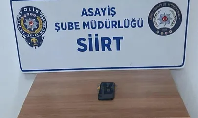 Siirt'te Çalınan Telefonu Polis 24 Saat İçinde Buldu