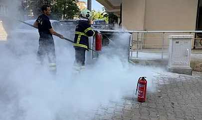Siirt'te Elektrik Panosu Alev Alev Yandı!