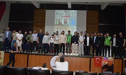 Siirt'te 'Fiili Bir Dua: Boykot' Konferansı Gerçekleştirildi