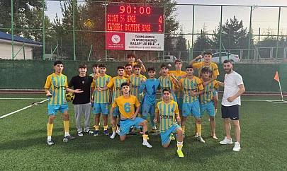 Siirt U17 Takımı Türkiye Şampiyonası'nda Yarı Finalde!