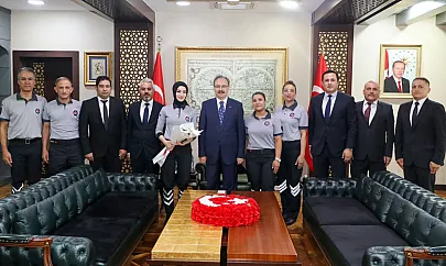 Siirt Valisi Kızılkaya, Özel Güvenlik Haftası Dolayısıyla Güvenlik Personelini Ağırladı
