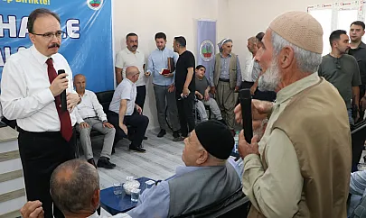 Siirt Valisi ve Belediye Başkan Vekili Kızılkaya Dumlupınar'da Vatandaşlarla Buluştu