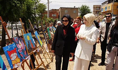 Şirvan'da Hayat Boyu Öğrenme Haftası Kapsamında Yıl Sonu Sergisi Açıldı
