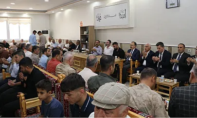 Vali Kızılkaya'dan Kayabağlar'da Vefat Eden Bünyamin Pektaş'ın Ailesine Taziye Ziyareti