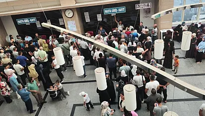 Siirt'te Hastanede Yeni Sıra Sisteminde Yoğunluk Yaşandı!