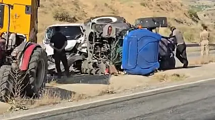 Batman ve Siirt Yolunda Korkutan Kaza: 3 Kişi Yaralandı