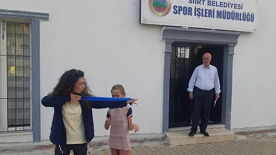 Siirt Belediyesi Ata Sporumuz Okçuluk Kursu Açtı