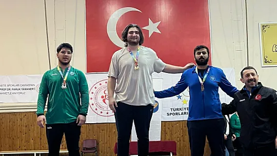 Siirt Üniversitesi Greko-Romende Şampiyon Oldu