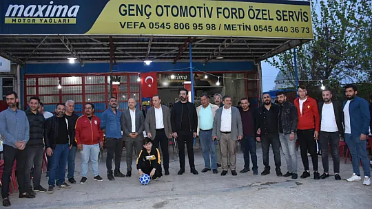 Siirt Heyeti Sanayi Esnafıyla İftarda Bir Araya Geldi