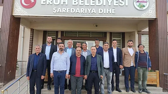 AK Parti Siirt Heyetinden Eruh'a Ziyaret