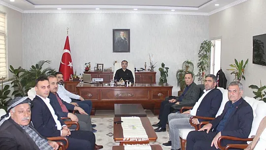AK Parti Siirt Heyetinden Eruh'a Ziyaret