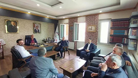 AK Parti Siirt Heyetinden Eruh'a Ziyaret