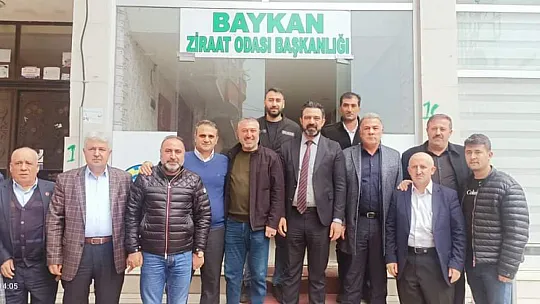 AK Parti İl Başkanı Olğaç'tan Veysel Karani Belediye Başkanı Akgün'e Ziyaret