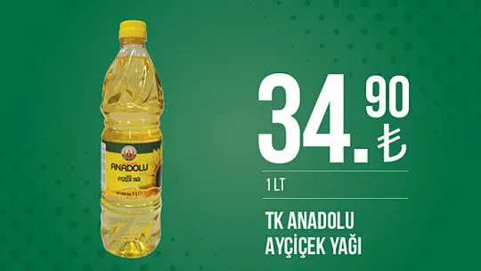 Tarım Kredi Marketlerde yeni indirimler!