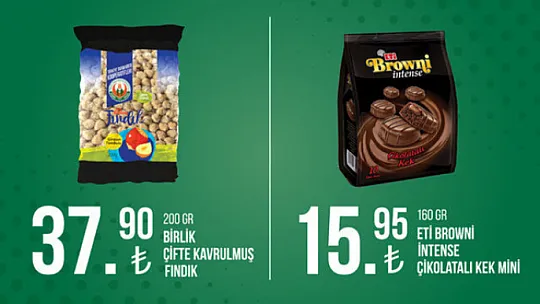 Tarım Kredi Marketlerde yeni indirimler!