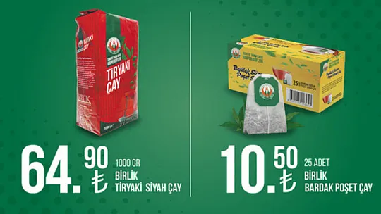 Tarım Kredi Marketlerde yeni indirimler!