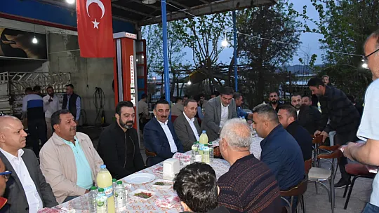 Siirt Heyeti Sanayi Esnafıyla İftarda Bir Araya Geldi