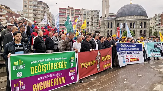 Siirt'te 1 Mayıs Kutlamalarında Gergin Anlar!