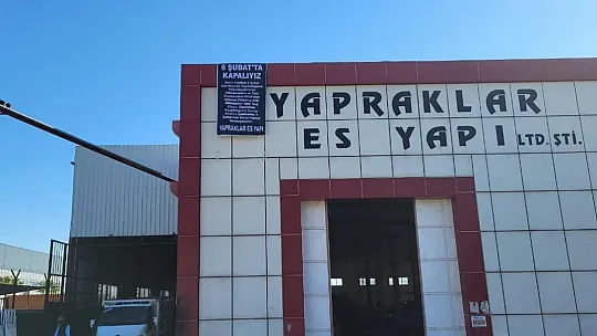 6 Şubat'ta Adıyaman'daki fabrikaların makinelerinden ses gelmeyecek