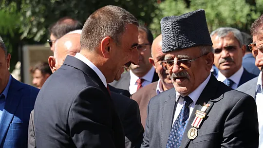 Siirt'te 19 Eylül Gaziler Günü Törenlerle Kutlandı!