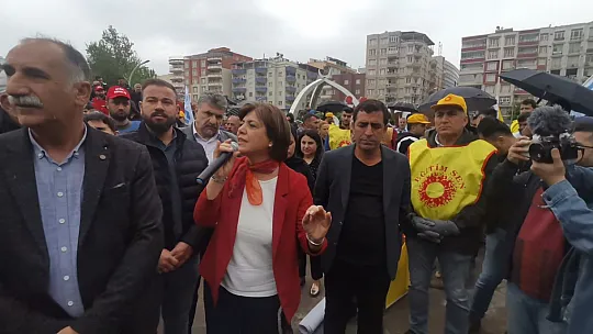 Siirt'te 1 Mayıs Kutlamalarında Gergin Anlar!