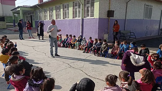 Siirt'te Miniklerle Yangın Tatbikatı Yapıldı