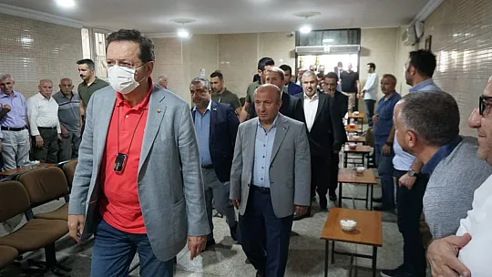 TOBB Başkanı Hisarcıklıoğlu ve ATO Başkanı Baran'dan Kuzu Ailesine Taziye Ziyareti