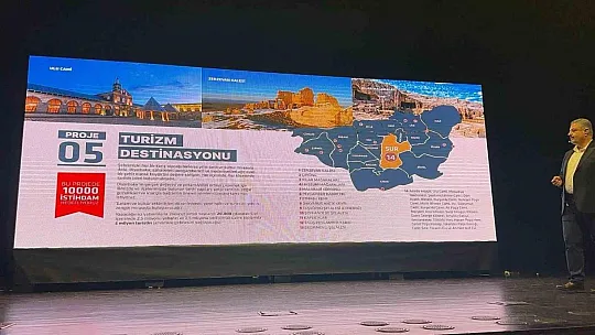 AK Parti Diyarbakır Büyükşehir Belediye Başkan adayı Bilden, istihdam sağlayan 26 projeyi anlattı