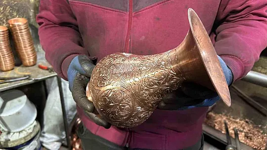 Babadan oğula kalaycılık mesleği