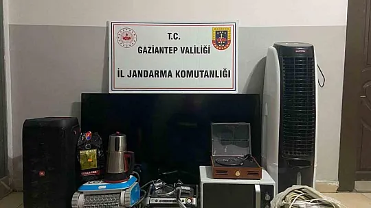 Bağ evinden hırsızlık yapan 4 şahıs tutuklandı