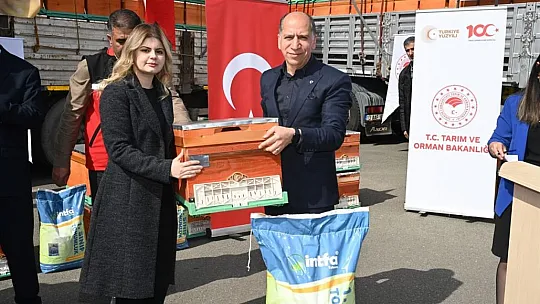 Batman'da 4 bin adet hibeli arı kovanı dağıtıldı