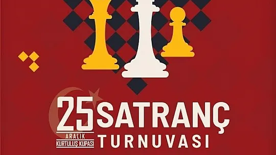 Büyükşehir'den 25 Aralık Kurtuluş Kupası Satranç Turnuvası