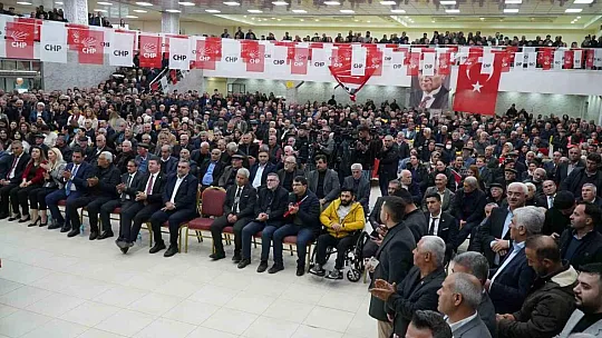 CHP Adıyaman Belediye başkan adayları tanıtıldı