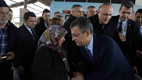 CHP Lideri Özel: 'Böyle bir günde siyaset yapılmasını doğru bulmuyorum'