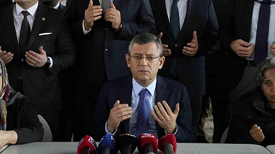 CHP Lideri Özel: 'Böyle bir günde siyaset yapılmasını doğru bulmuyorum'