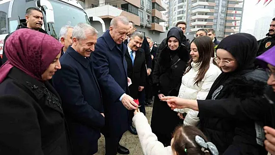 Cumhurbaşkanı Erdoğan, Şahinbey Millet Camii'nin açılışına katıldı