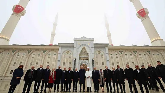 Cumhurbaşkanı Erdoğan, Şahinbey Millet Camii'nin açılışına katıldı