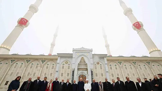 Cumhurbaşkanı Erdoğan, Şahinbey Millet Camii'nin açılışına katıldı