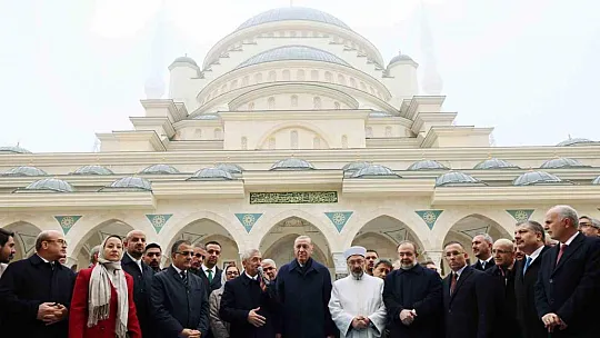 Cumhurbaşkanı Erdoğan, Şahinbey Millet Camii'nin açılışına katıldı