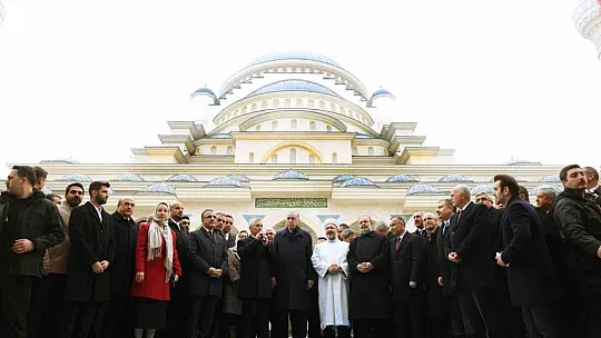 Cumhurbaşkanı Erdoğan, Şahinbey Millet Camii'nin açılışına katıldı